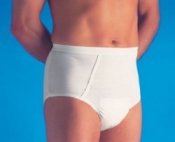 Male Super Briefs Incontinence Underwear